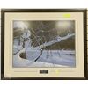 Image 1 : "TWILIGHT TIMBER" BY ROD TRIBIGER FRAMED & TRIPLE