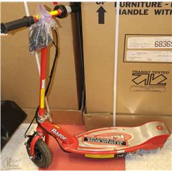 RAZOR ELECTRIC MOTORIZED SCOOTER WITH CHARGER