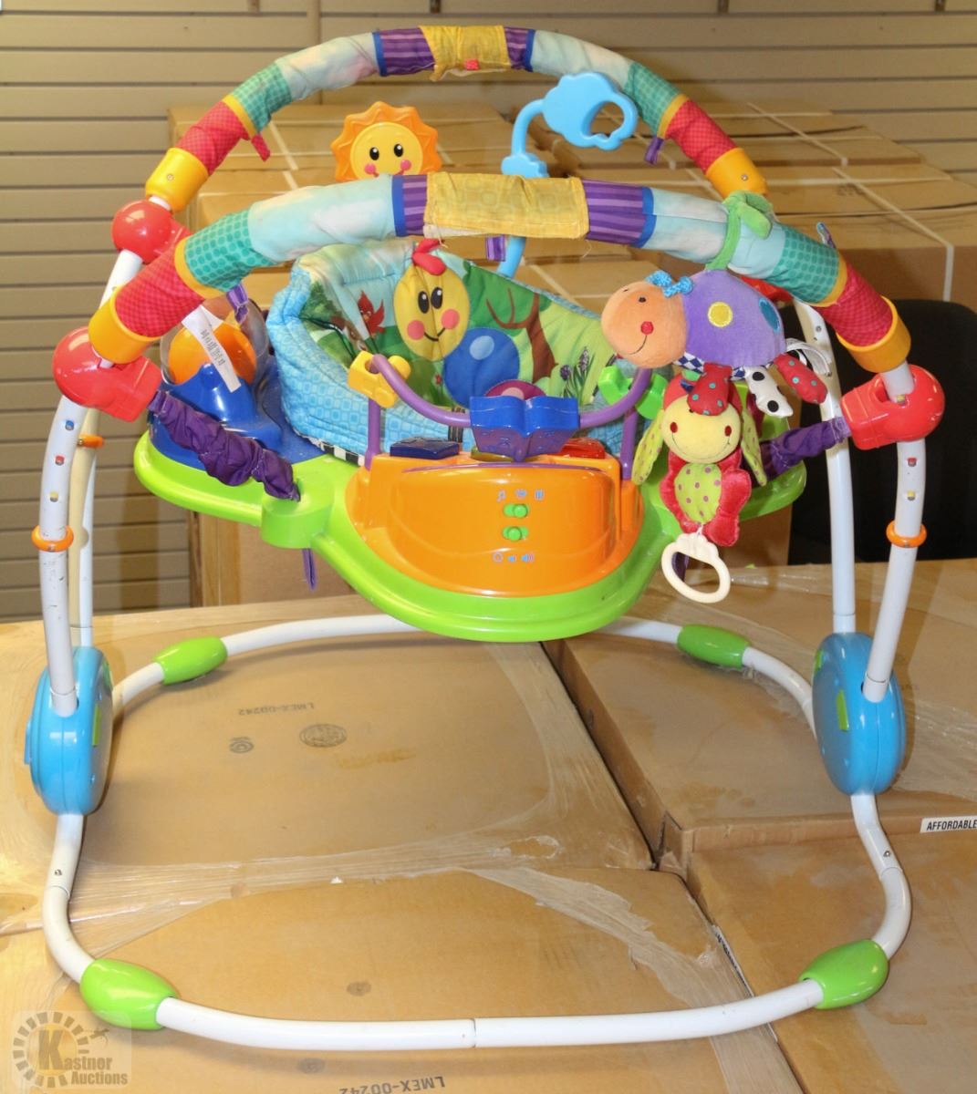 BABY EINSTEIN JUMPEROO AND BRIGHT STARTS PLAY MAT