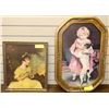 Image 1 : 2 VINTAGE FRAMED PICS