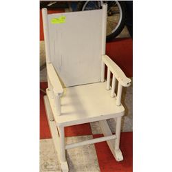 VINTAGE CHILDS ROCKING CHAIR