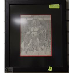 PENCIL DRAWING OF "VEXXOR"