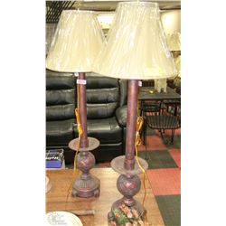 PAIR OF BUFFET LAMPS