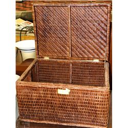 WICKER STORAGE CHEST