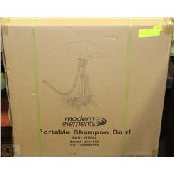 NEW MODERN ELEMENTS PORTABLE SHAMPOO BOWL