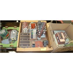 LARGE COLLECTION OF GERMAN TRAIN HOUSES