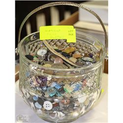 WATCH COIN AND BUTTON COLLECTION