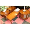 Image 1 : VINTAGE 4 PC COFFEE TABLE SET