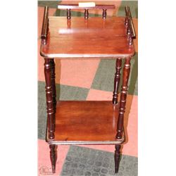 WOODEN TELEPHONE STAND