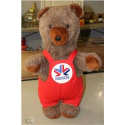 1978 COMMONWEALTH GAMES COLLECTIBLE PLUSH BEAR