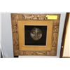 Image 1 : MASK SHADOW BOX FRAMED PICTURE 14"X14"