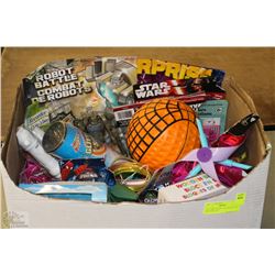 FULL BOX OF BOY  ACTIVITIES AND TOYS FOR THE
