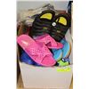 Image 1 : LOT OF NEW SANDLES FOR THE FAMILY! ALSO INCLUDES
