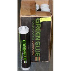 CASE OF GREEN GLUE NOISE PROOFING COMPOUND GLUE