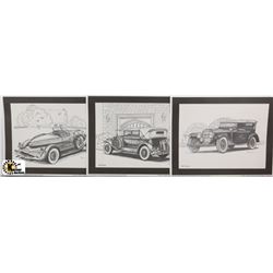 3 LIMITED EDITION WORLD OF WHEELS CAR CLASSIC
