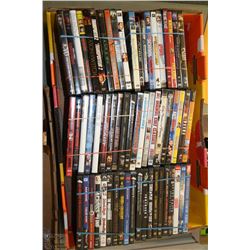 6 BUNDLES OF 10 DVDS