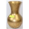 Image 1 : LARGE DECORATIVE GOLD COLOR  VASE 14"H