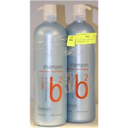 LOT OF 2 BROAER PROFESSIONAL SHAMPOO BOTTLES