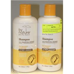 BY NATURE FROM NEW ZEALAND SHAMPOO WITH MANUKA
