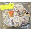 Image 1 : BAG OF ESTATE VINTAGE CANADIAN STAMPS ALL