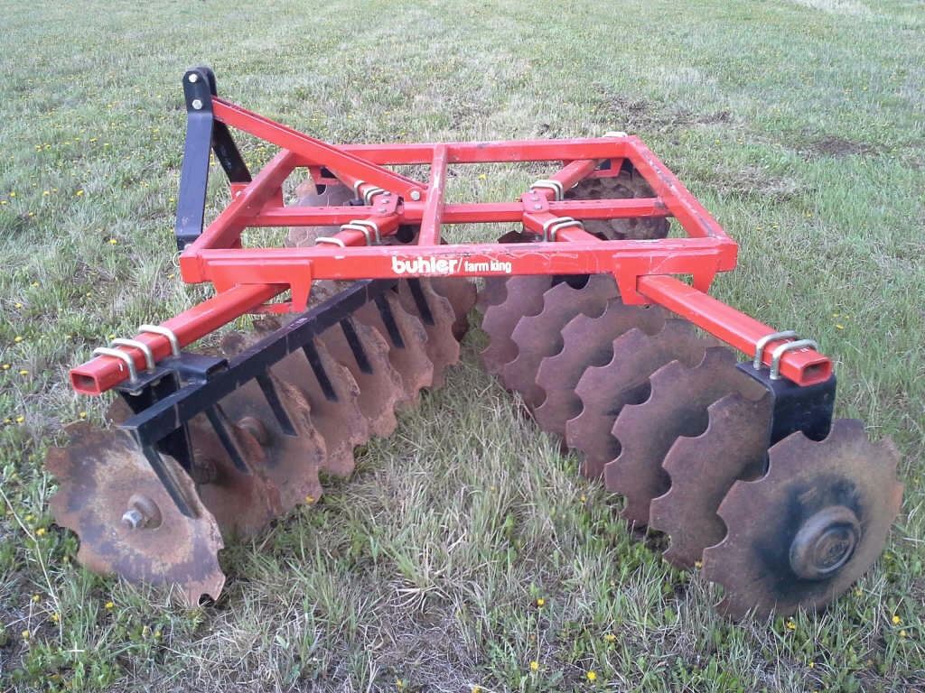 8ft Buhler Farm King 3 point hitch Tandem Disc