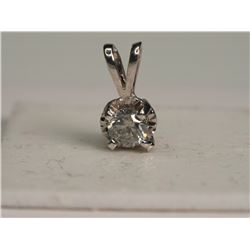 #3-14KT GOLD DIAMOND(0.19CT)  PENDANT