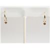 Image 1 : #26-14KT GOLD CHAMPAGNE DIAMOND EARRINGS  (0.27CT)