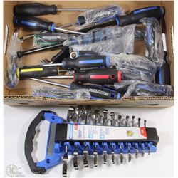 BRAND NEW MASTERCRAFT SCREWDRIVER SET & WRENCH
