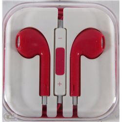 NEW EARBUD HEADPHONES IN CASE