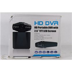NEW HD DVR DASHCAM WITH 2.5" LCD SCREEN