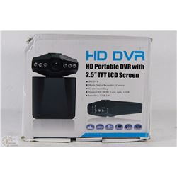 NEW HD DVR DASHCAM WITH 2.5" LCD SCREEN