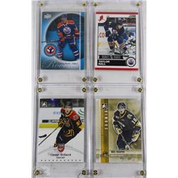 LOT OF 4 COLLECTOR HOCKEY CARDS X4