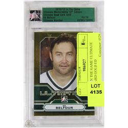 2012-13 IN THE GAME ULTIMATE BASE CARD GOLD ED