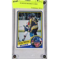 DOUG GILMOUR ROOKIE CARD