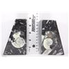 Image 1 : AMMONITE FOSSIL BOOKENDS FROM CRETACEOUS PERIOD