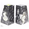 Image 5 : AMMONITE FOSSIL BOOKENDS FROM CRETACEOUS PERIOD
