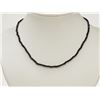 Image 1 : #31-14K YELLOW GOLD ONYX NECKLACE.