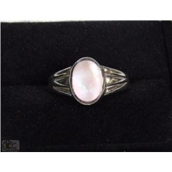 STERLING SILVER AND GEMSTONE RING SIZE 8