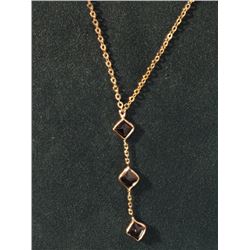 #40-14K GOLD BLACK DIAMOND(1.60CT) PENDANT