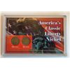 Image 1 : LOT OF 2 US LIBERTY V  NICKLES , 1910 & 1911