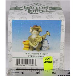 CHARMING TAILS "THE COUNTRY SINGER" BY FITZ &