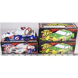 NASCAR COLLECTIBLE SALT & PEPPER SHAKERS