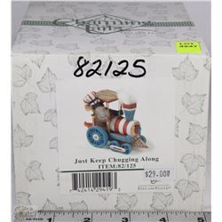 CHARMING TAILS "JUST KEEP CHUGGING ALONG"