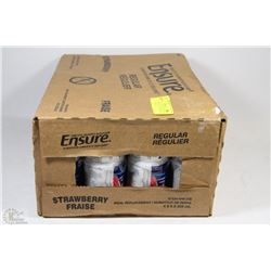 CASE OF TWENTY-FOUR 235mL CANS OF STRAWBERRY