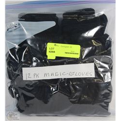 12 PAIRS OF MAGIC GLOVES