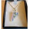 Image 1 : SPEAR SHAPED SWAROVSKI CRYSTAL PENDANT