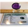Image 1 : 60.50 OVAL VIOLET AMETHYST GEM STONE