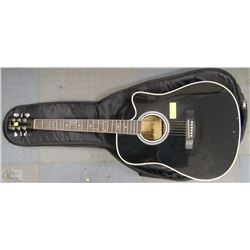 BLACK ESTEBAN ACOUSTIC-ELECTRIC WITH BAG CASE
