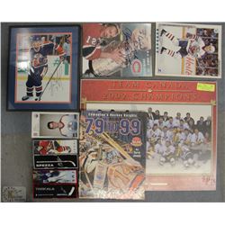 LOT OF HOCKEY COLLECTIBLES INCLUDING TEAM CANADA