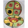 Image 1 : SET OF 2 FRUIT PLATES